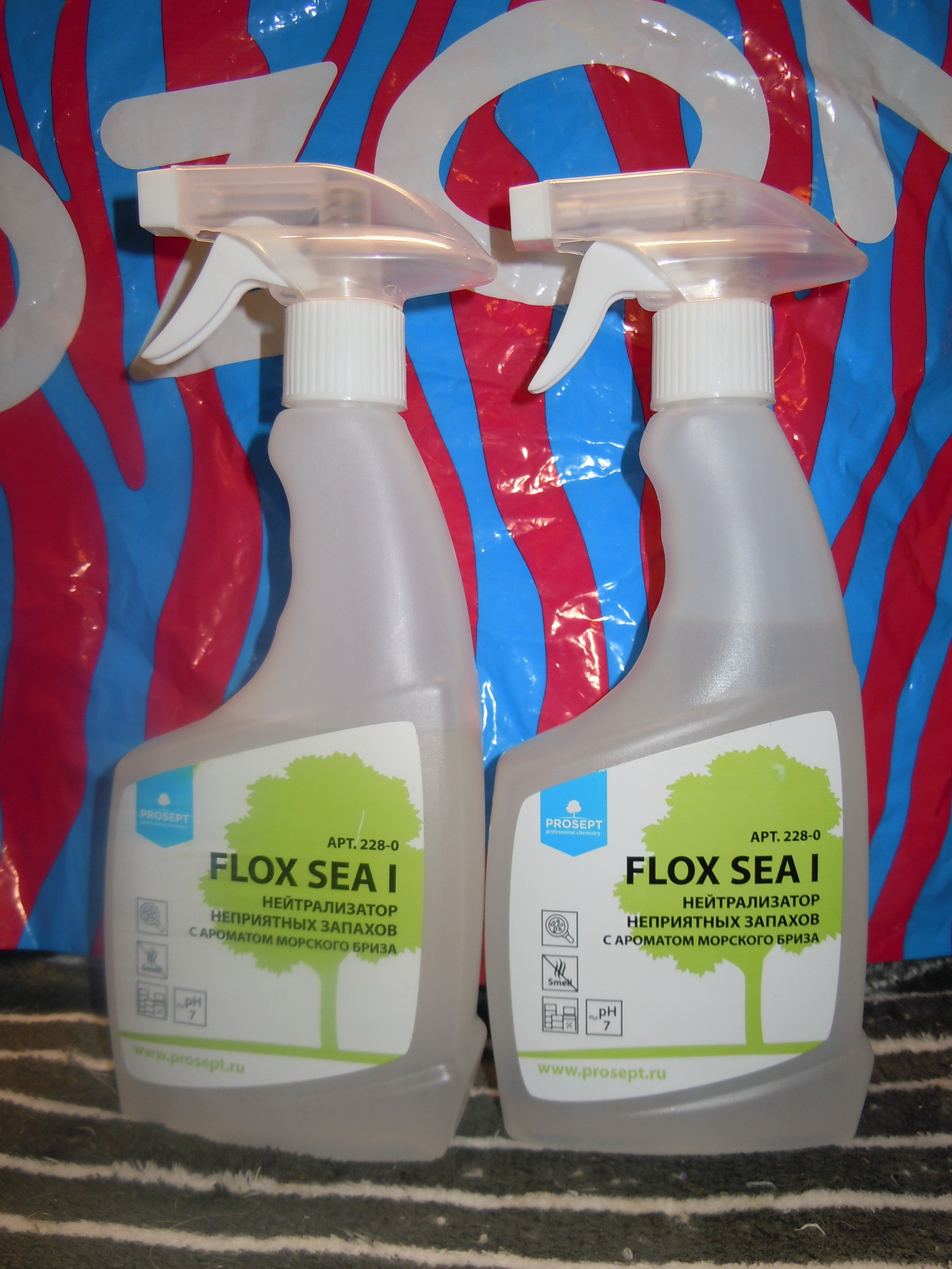 Фотография покупателя товара Нейтрализатор запаха Flox Sea I «Морской бриз», 0.5 л - Фото 9