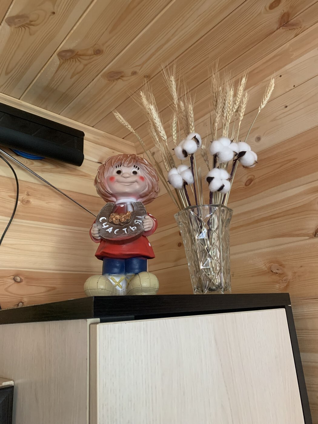 Фотография покупателя товара Сухоцветы «Пшеница», h=60 см, набор 10 шт., бежевые - Фото 7