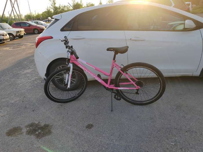 Фотография покупателя товара Велосипед 26" PROGRESS Ingrid Low RUS, цвет розовый, р. 15" - Фото 1