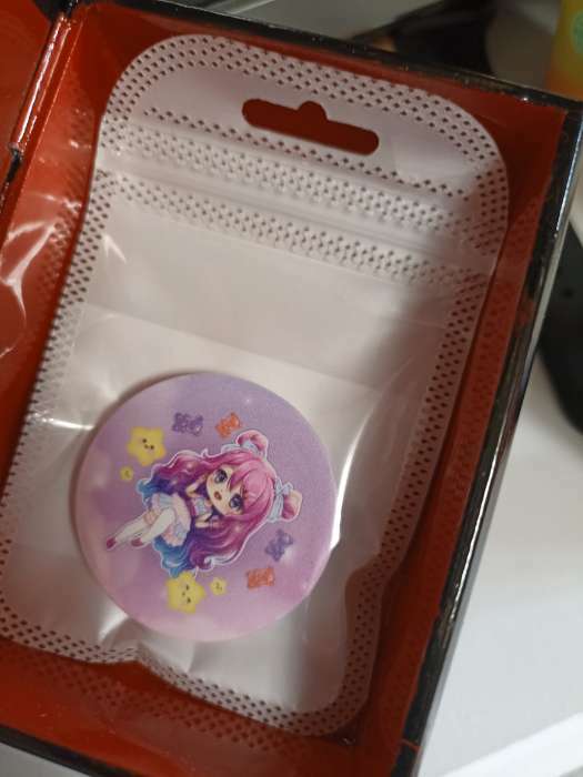 Фотография покупателя товара Попсокет для телефона «Милашка», d= 4 см - Фото 1