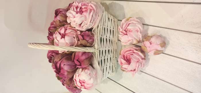 Фотография покупателя товара Корзина плетёная для хранения, 27×22×14 см, ручка h=13 см, ива - Фото 1