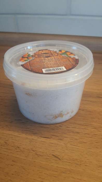 Фотография покупателя товара Солевой скраб "Добропаровъ" из белой каменной соли с маслом апельсина и травами, 550 гр - Фото 1