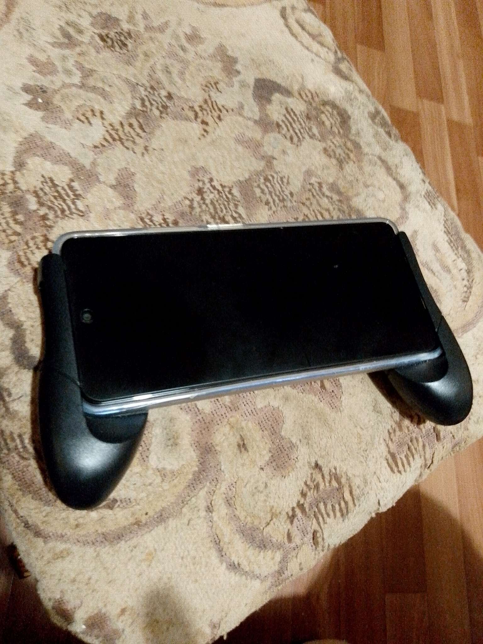 Фотография покупателя товара Джойстик для телефона Luazon, ширина до 19 см, черный - Фото 1