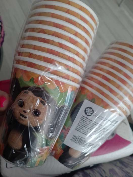 Фотография покупателя товара Стакан одноразовый бумажный «С Днем Рождения!», 250 мл, Щенячий патруль - Фото 5