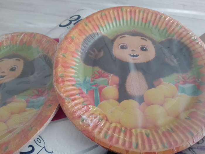 Фотография покупателя товара Тарелка одноразовая бумажная «С Днем Рождения!», 18 см, Мстители - Фото 4