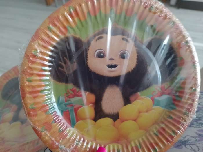 Фотография покупателя товара Тарелка одноразовая бумажная «С Днем Рождения!», 18 см, Мстители - Фото 5