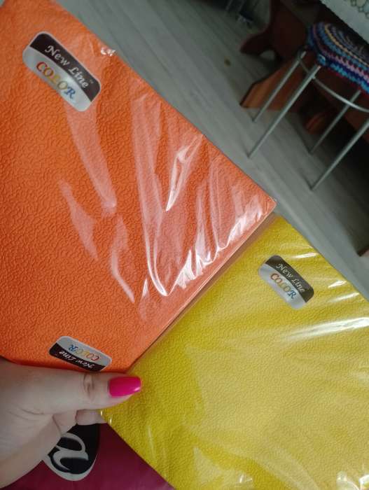 Фотография покупателя товара Салфетки бумажные New line FRESCO «Желтый», 2 слоя, 33×33 см, 20 шт. - Фото 3