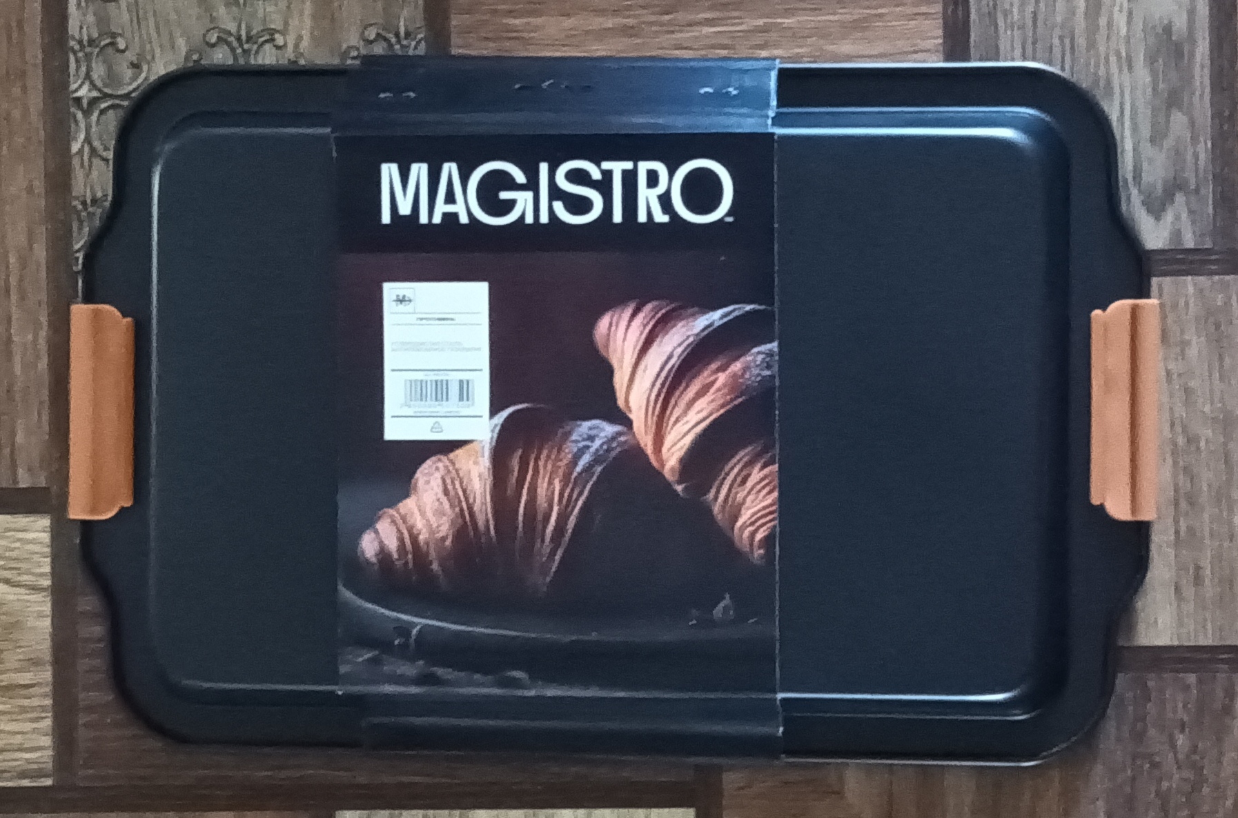 Фотография покупателя товара Противень для выпечки Magistro French Bakery, 37.5×23×4.7 см, антипригарное покрытие - Фото 1