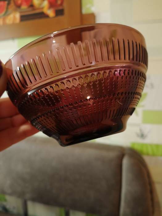 Фотография покупателя товара Салатник Luminarc «Луиз», 0.4 л, d=12 см, стекло, прозрачный - Фото 1