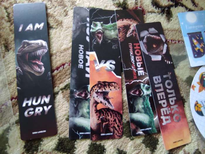 Фотография покупателя товара Закладки картонные, шпаргалки 5 шт. «Миром правят единороги» - Фото 5