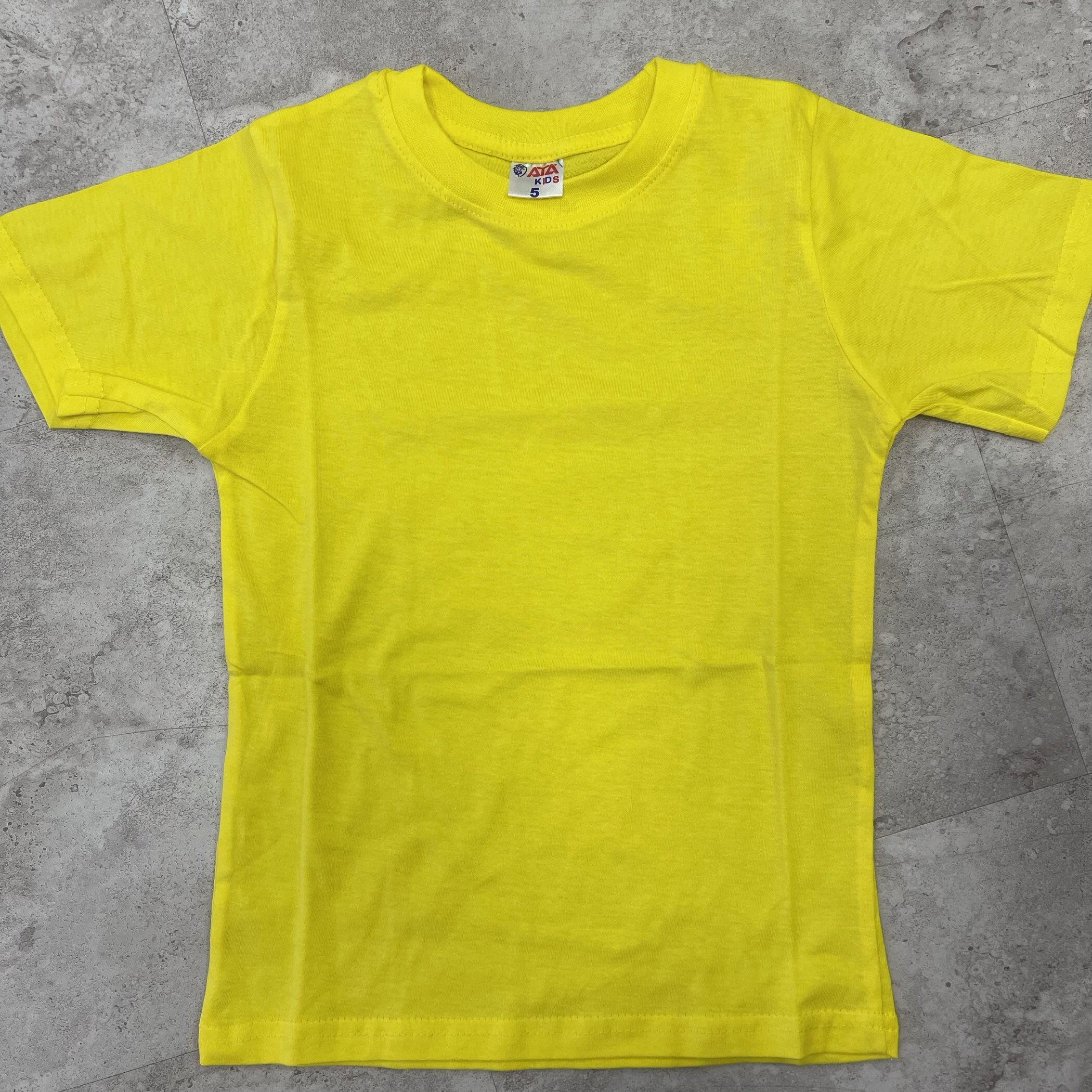 Фотография покупателя товара Футболка детская, цвет жёлтый, рост 158 см - Фото 2