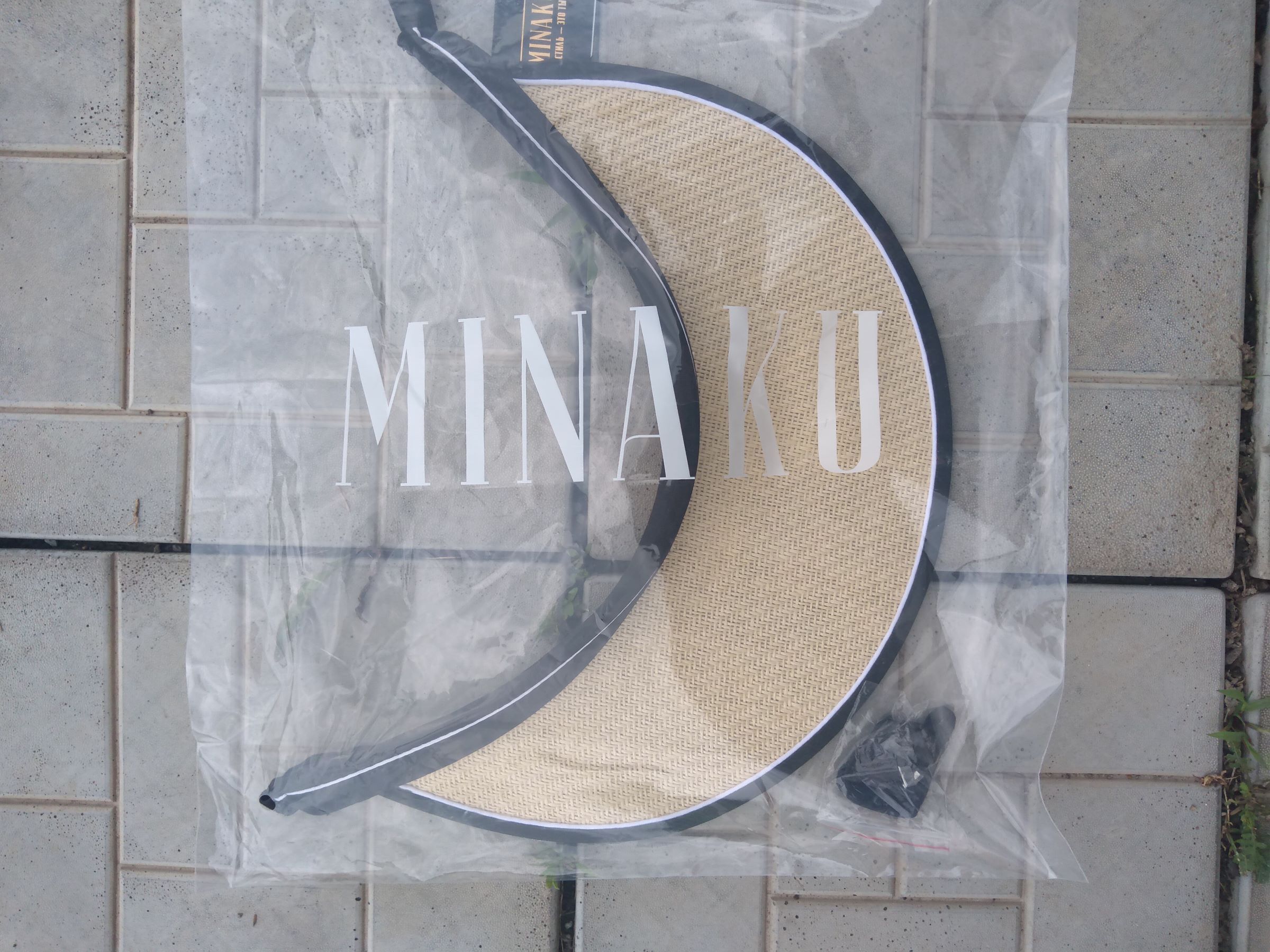 Фотография покупателя товара Козырёк женский плетёный MINAKU, бежевый, размер 58 - Фото 1