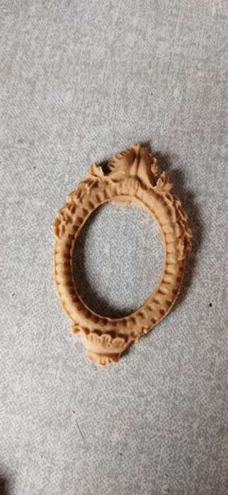 Фотография покупателя товара Молд силиконовый «Рама Греция» 8.2×5.5×1 см - Фото 3