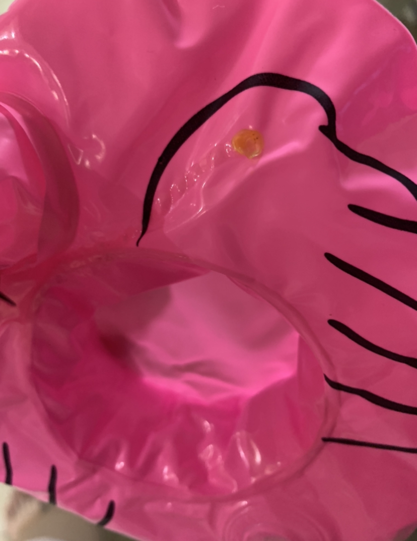 Фотография покупателя товара Игрушка надувная-подставка «Фламинго», 18 см - Фото 7