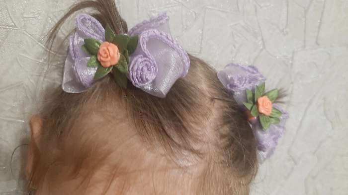 Фотография покупателя товара Лента капроновая «Волна», с блеском, 40 мм, 10±1 м, белая №29 - Фото 3