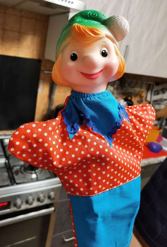 Фотография покупателя товара Кукла-перчатка «Петрушка» - Фото 1