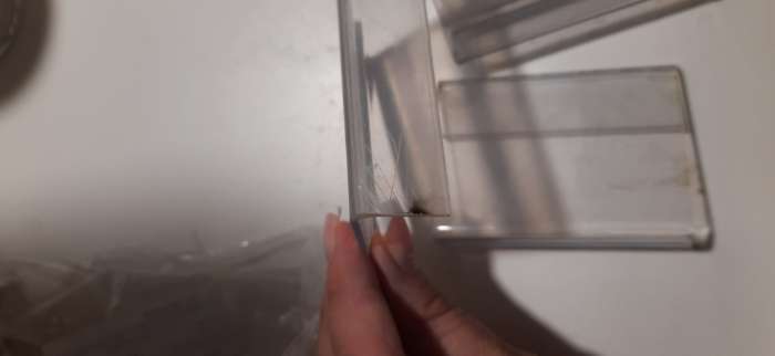 Фотография покупателя товара Ценникодержатель 7×5, оргстекло 2 мм - Фото 3