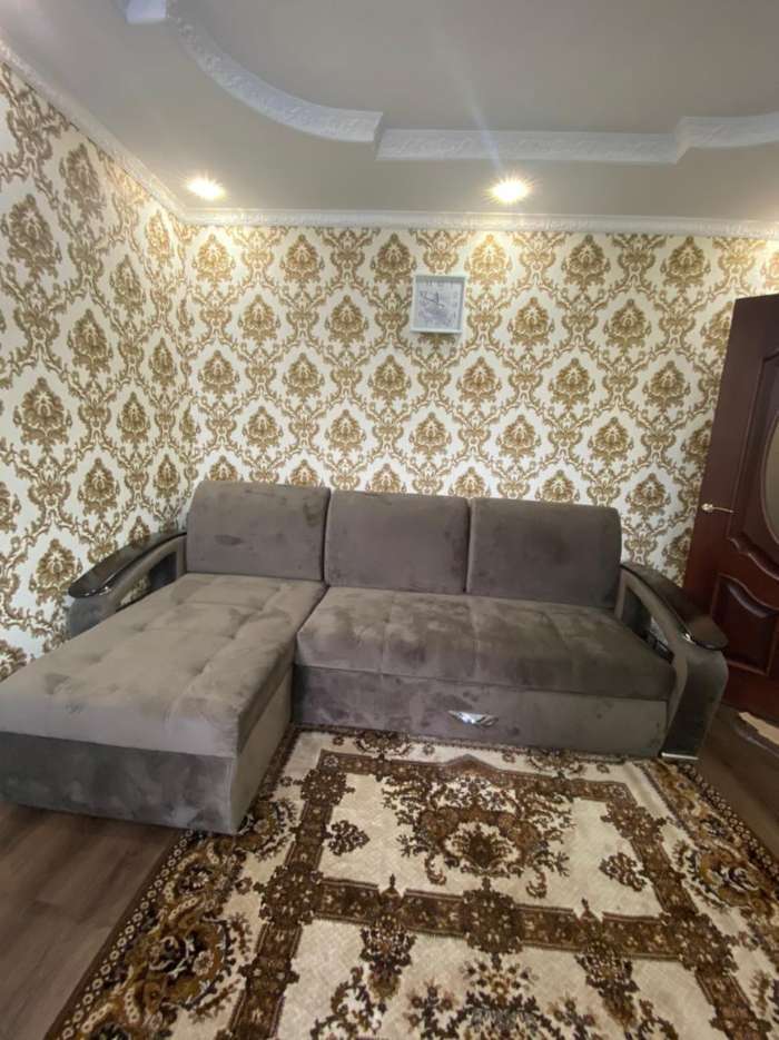 Фотография покупателя товара Угловой диван «Дубай 1», угол левый, еврокнижка, МДФ венге, цвет селфи 03