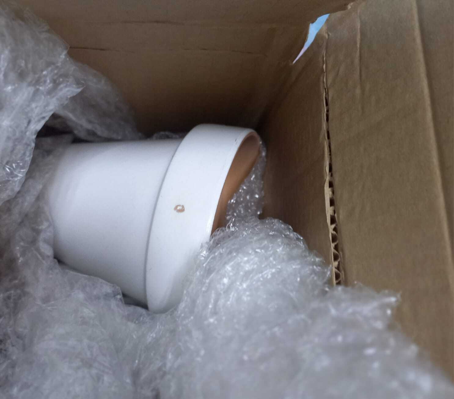 Фотография покупателя товара Горшок для цветов «Терра», 500 мл, d=12 см, h=11 см, керамика, с поддоном, белый - Фото 16