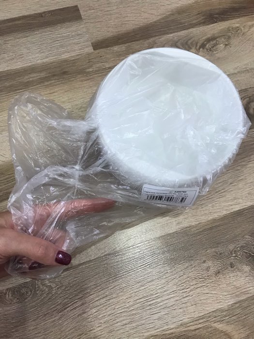 Фотография покупателя товара Тарелка одноразовая суповая «Экстра», d=17 см, 500 мл, цвет белый, форма микс - Фото 8