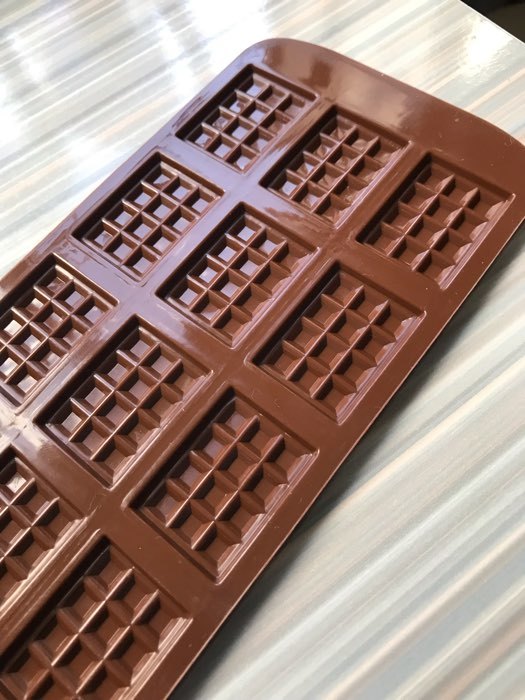 Фотография покупателя товара Форма для шоколада Доляна «Плитка», силикон, 21,5×10,7 см, 12 ячеек (2,7×3,9 см), цвет коричневый - Фото 43