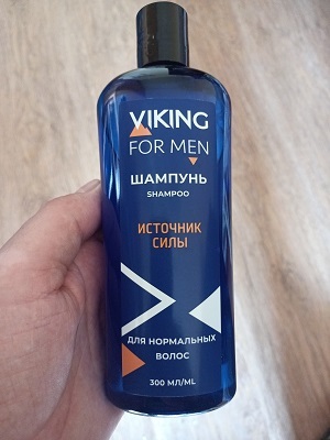 Фотография покупателя товара Шампунь Viking, для нормальных волос, Power&Strength, 300 мл