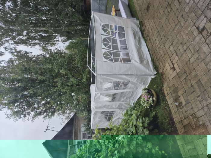 Фотография покупателя товара Шатёр туристический, 900×300 см, 3 стенки, закрытый, белый - Фото 1