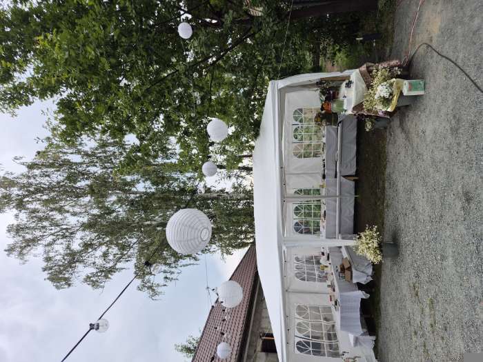Фотография покупателя товара Шатёр туристический, 900×300 см, 3 стенки, закрытый, белый - Фото 2