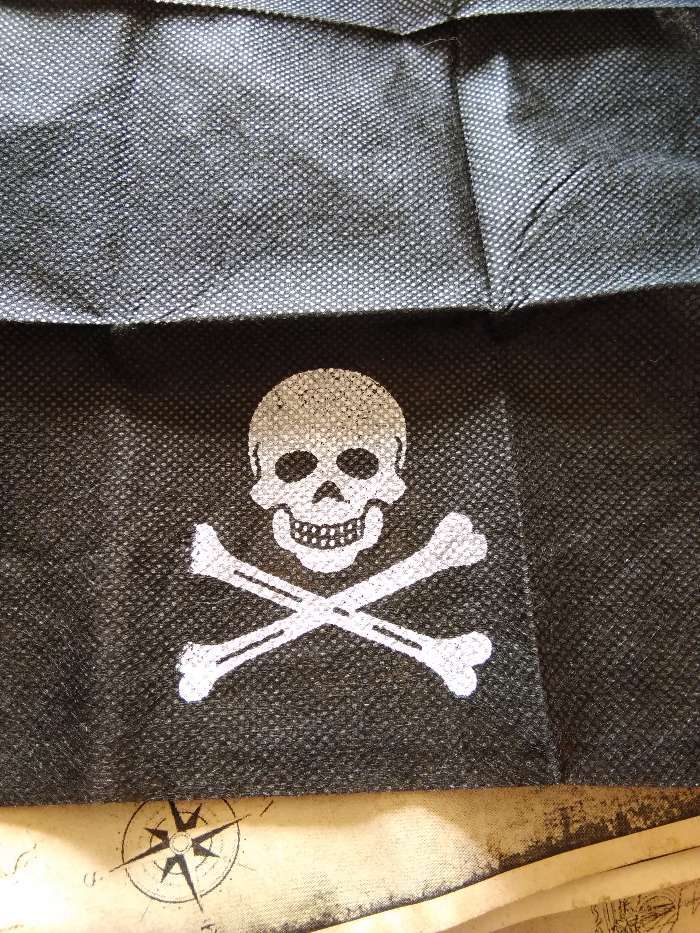 Фотография покупателя товара Набор пирата «Черная бандана», 4 предмета - Фото 5