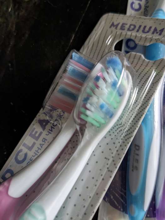 Фотография покупателя товара Зубная щетка 1+1 D.I.E.S. Whitening - Фото 2