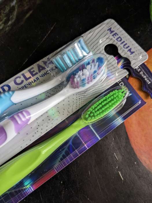 Фотография покупателя товара Зубная щетка 1+1 D.I.E.S. Whitening - Фото 3