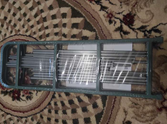 Фотография покупателя товара Полка для обуви Доляна, 4 яруса, 50×19×59 см, синяя - Фото 8