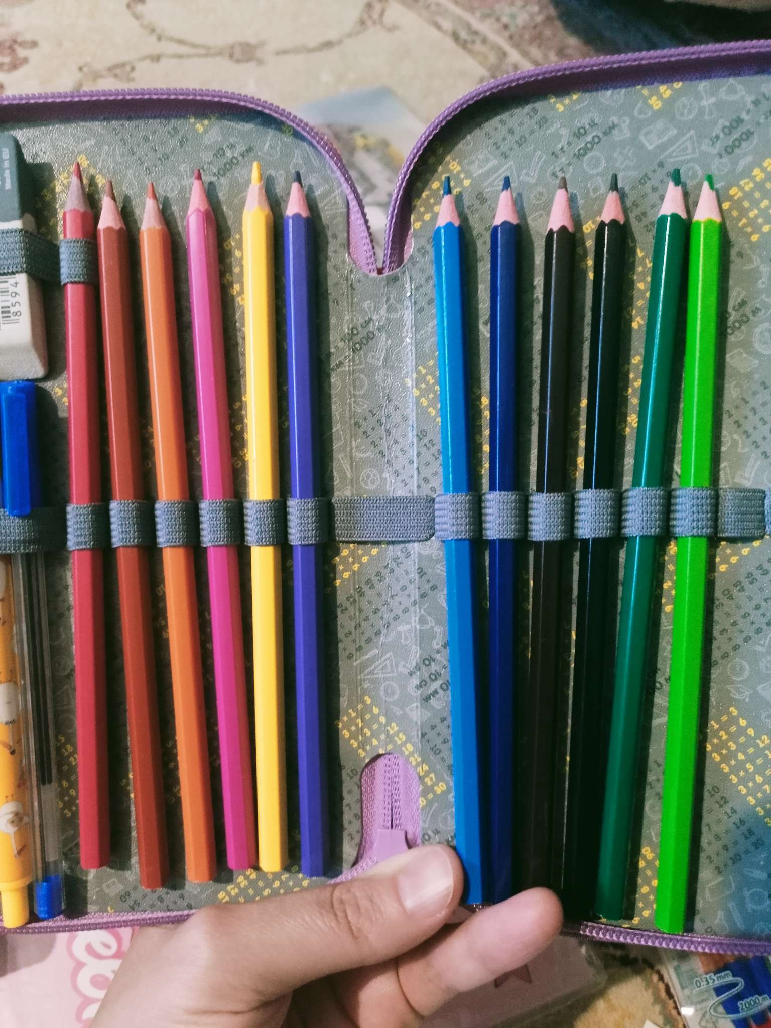 Фотография покупателя товара Карандаши Calligrata «Мини», цветные, 6 цветов, трёхгранные, деревянные - Фото 17