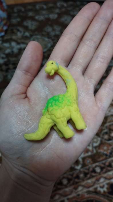 Фотография покупателя товара Растущие животные в яйце Funny toys «Динозавр» МИКС - Фото 1