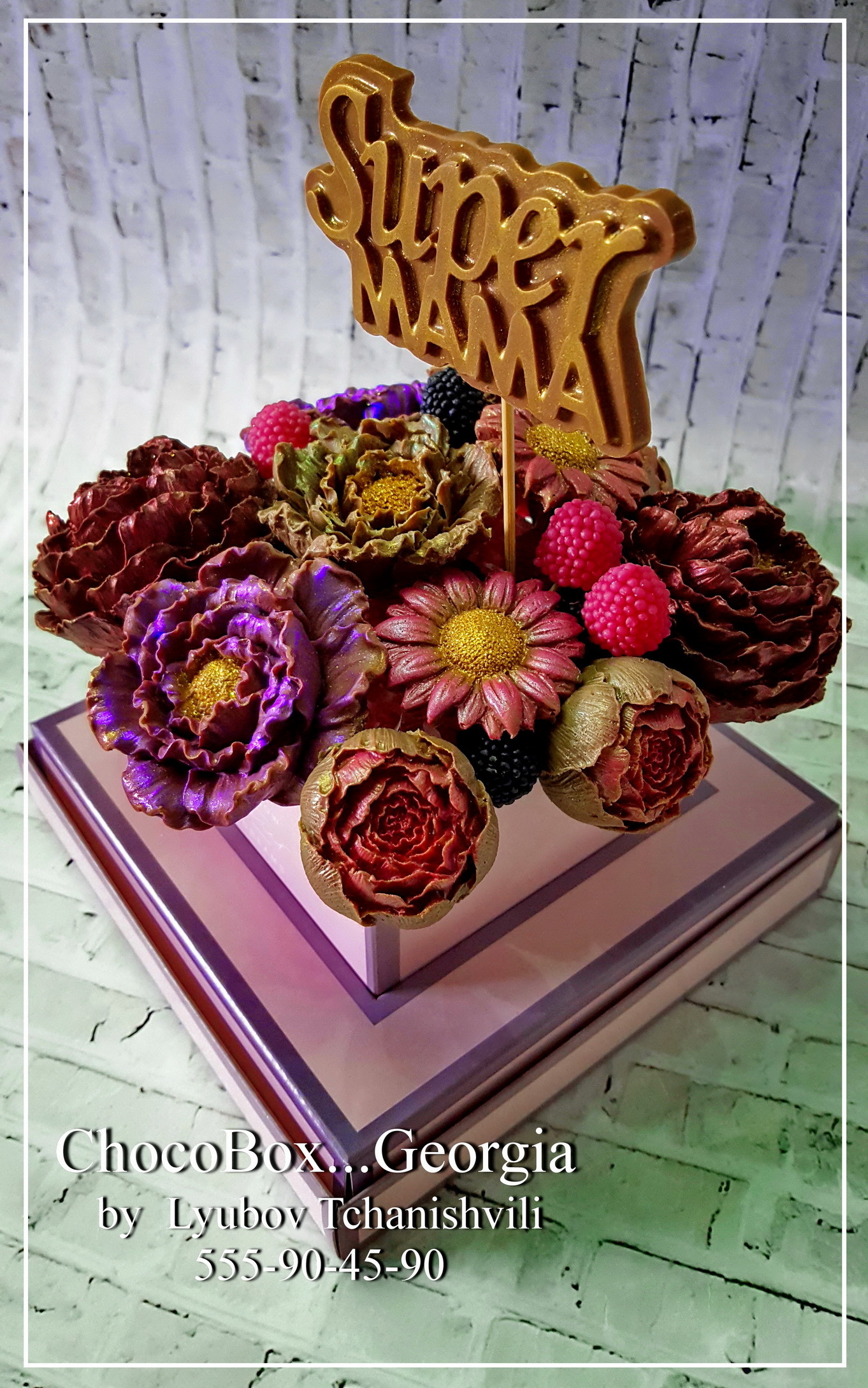 Фотография покупателя товара Коробка подарочная для цветов с вазой и PVC окнами складная, упаковка, «Вдохновение», 16 х 23 х 16 см - Фото 22