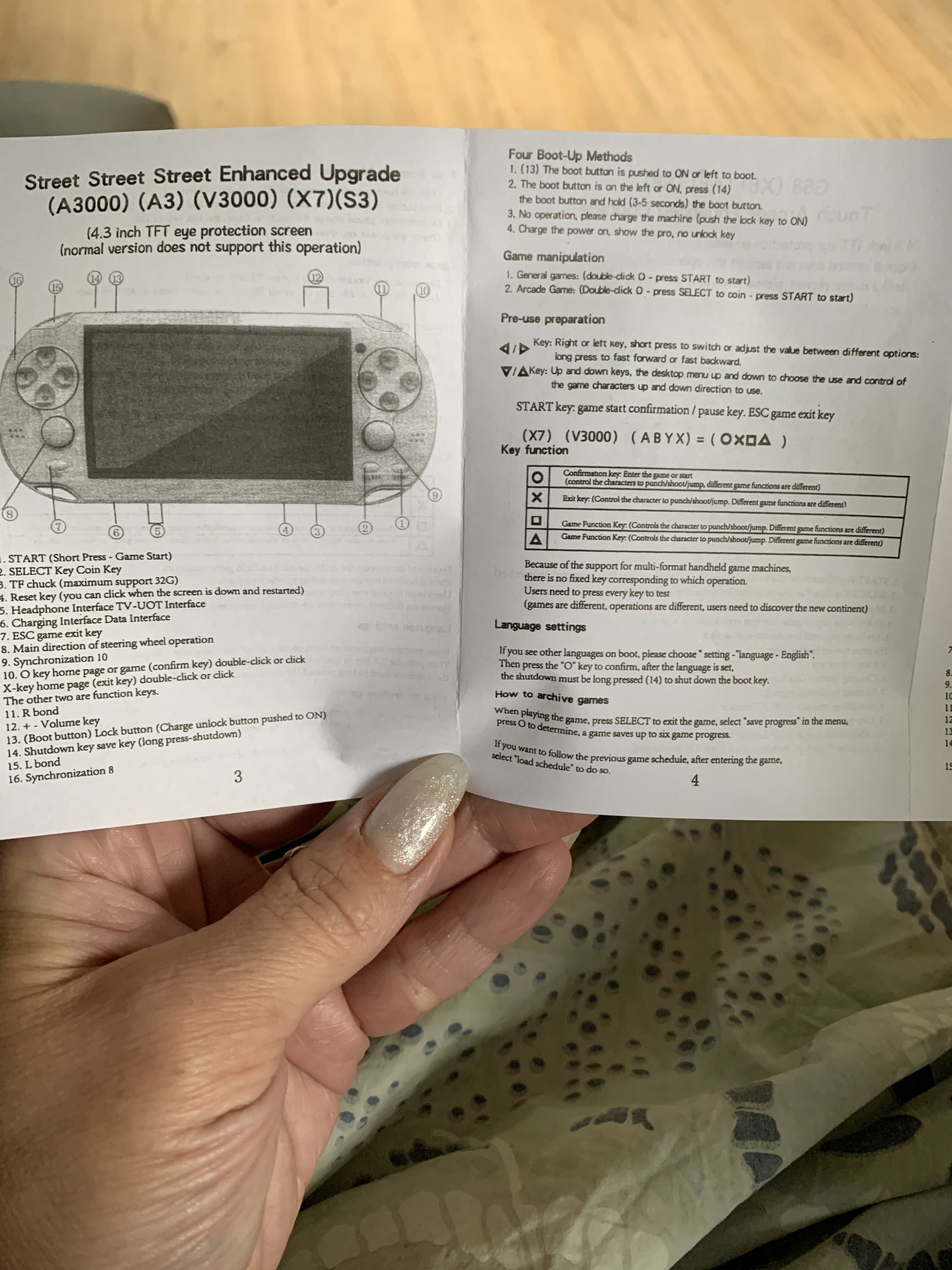 Фотография покупателя товара Игровая приставка X7 Plus, AV кабель, 8 бит, 7000 игр, сине-красная - Фото 2