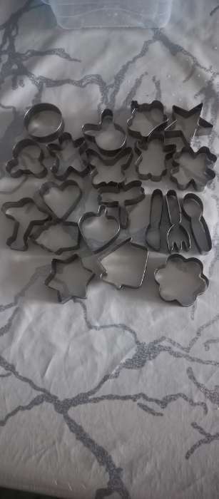 Фотография покупателя товара Формы для печенья «Лето», набор 20 шт., нержавеющая сталь, серебристые - Фото 5