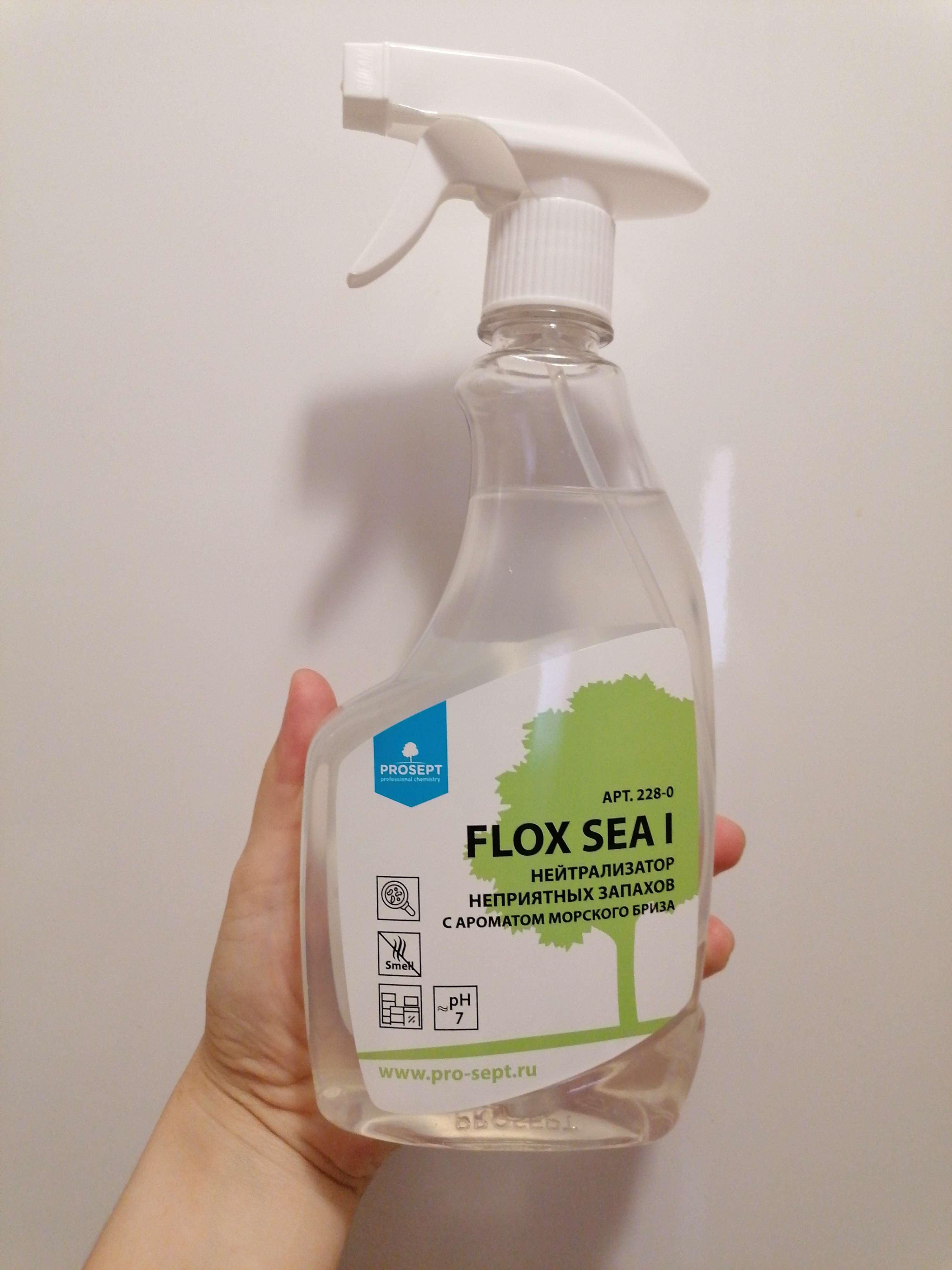 Фотография покупателя товара Нейтрализатор запаха Flox Sea I "Морской бриз, 0,5 л - Фото 4