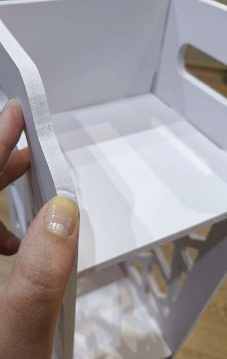 Фотография покупателя товара Шкаф – пенал напольный для ванной комнаты «Париж», 150×150×800 мм, цвет белый - Фото 1