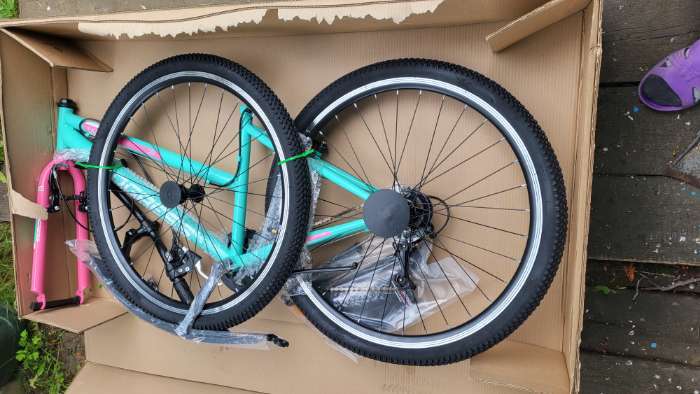 Фотография покупателя товара Велосипед 26" PROGRESS Ingrid Low RUS, цвет фисташковый, р. 15" - Фото 4