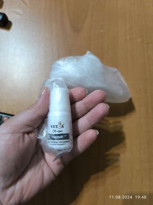 Фотография покупателя товара Краситель пищевой Kreda Bio Prime-gel, водорастворимый розовый, 10 мл - Фото 5