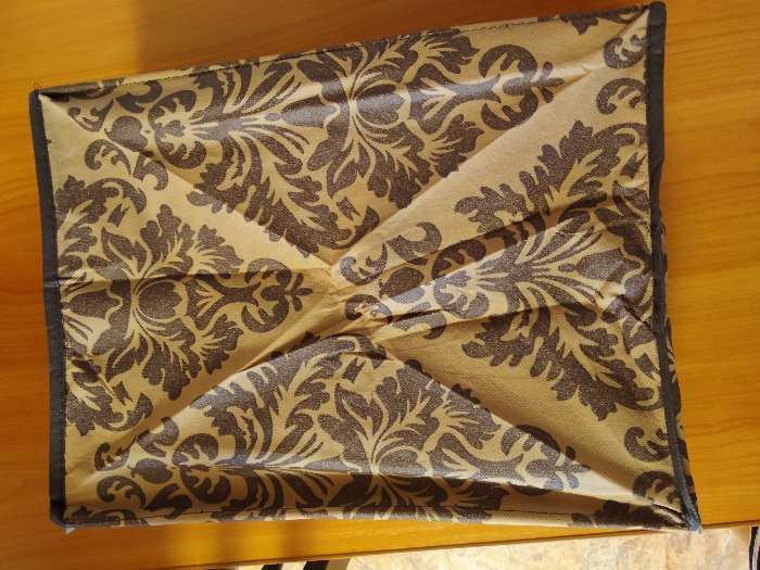 Фотография покупателя товара Органайзер для хранения белья «Вензель», 18 отделений, 35×30×12 см, цвет коричнево-бежевый
