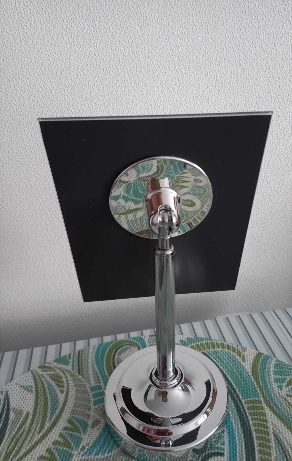 Фотография покупателя товара Зеркало настольное, зеркальная поверхность 13×16 см, серебристое - Фото 1