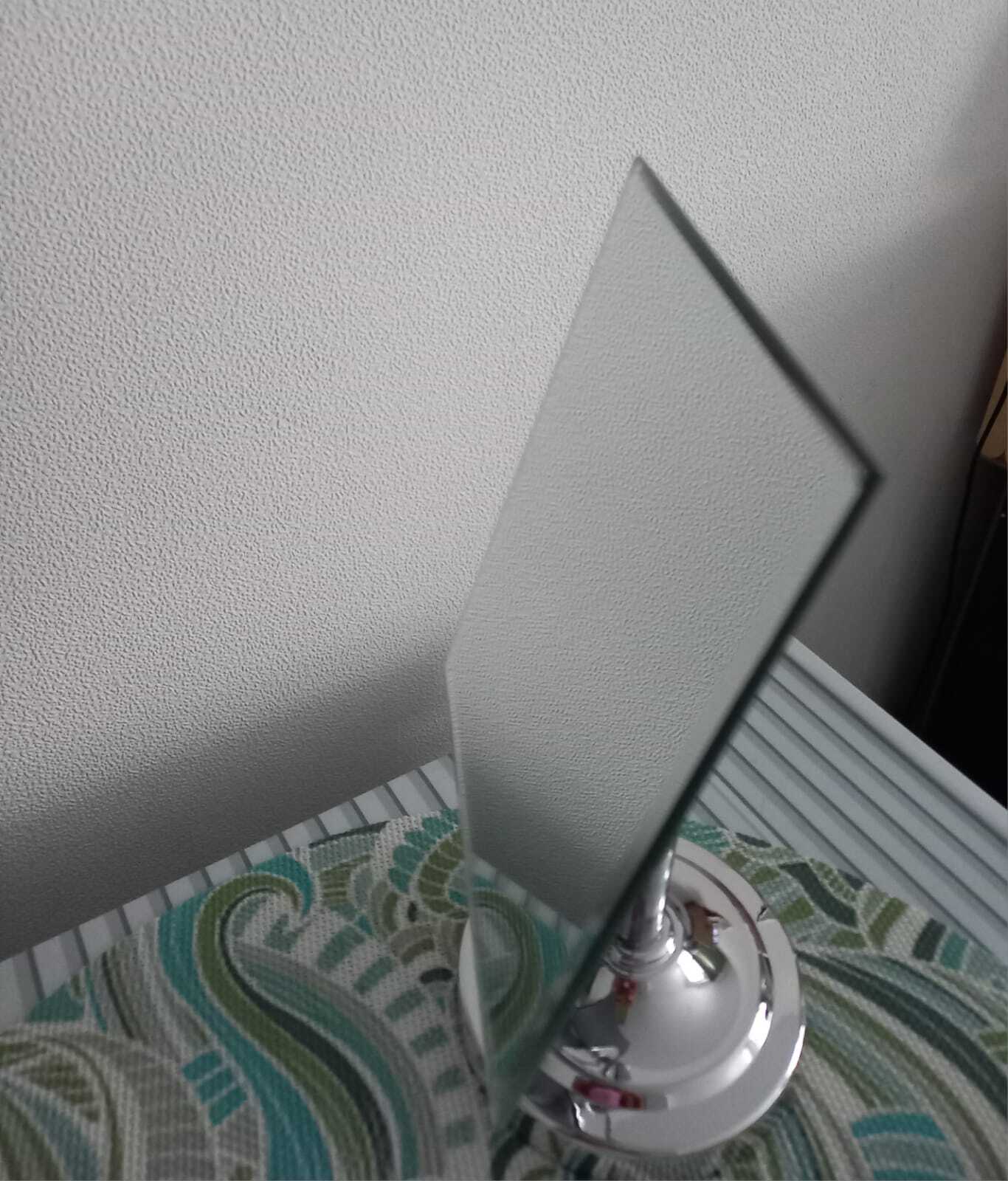 Фотография покупателя товара Зеркало настольное, зеркальная поверхность 13×16 см, серебристое - Фото 2