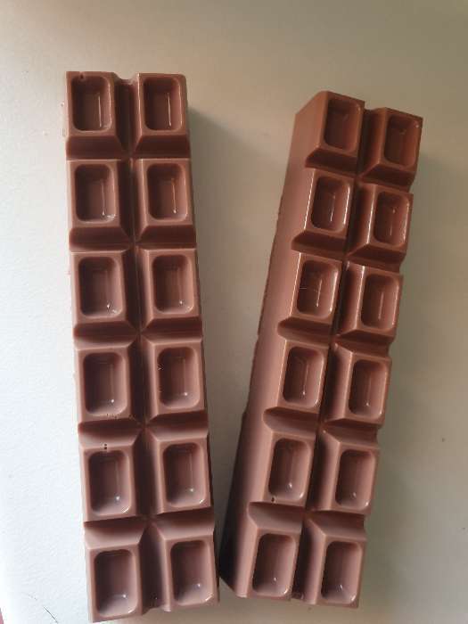 Фотография покупателя товара Пластиковая форма "2 Батончика шоколада" - Фото 1