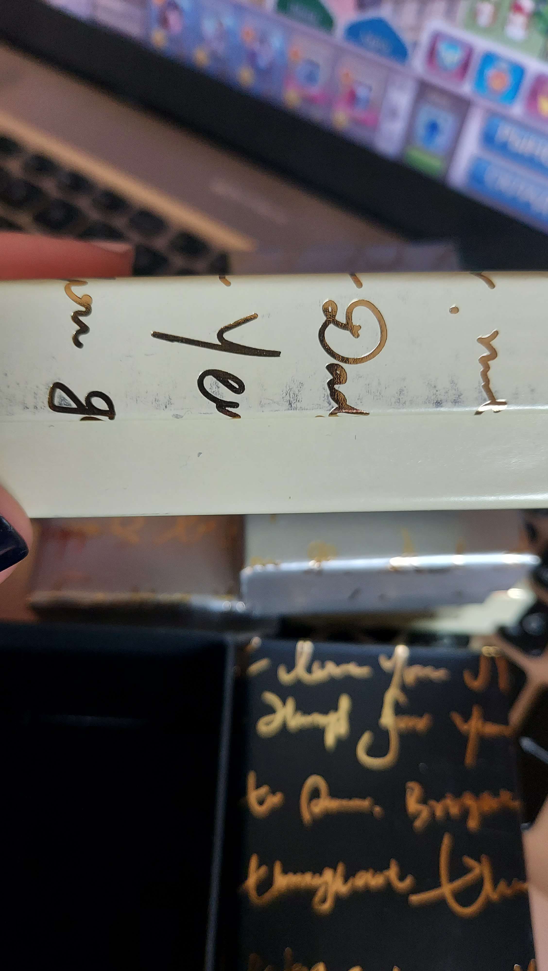 Фотография покупателя товара Коробочка подарочная под кольцо «Курсив», 5×5 (размер полезной части 4,5×4,5 см), цвет МИКС - Фото 8