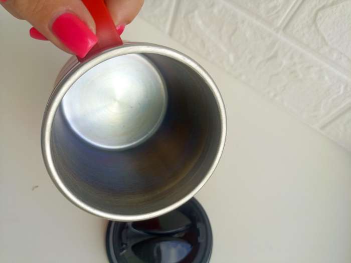 Фотография покупателя товара Термокружка «Мама босс», 450 мл, сохраняет тепло 2 ч, красная - Фото 2