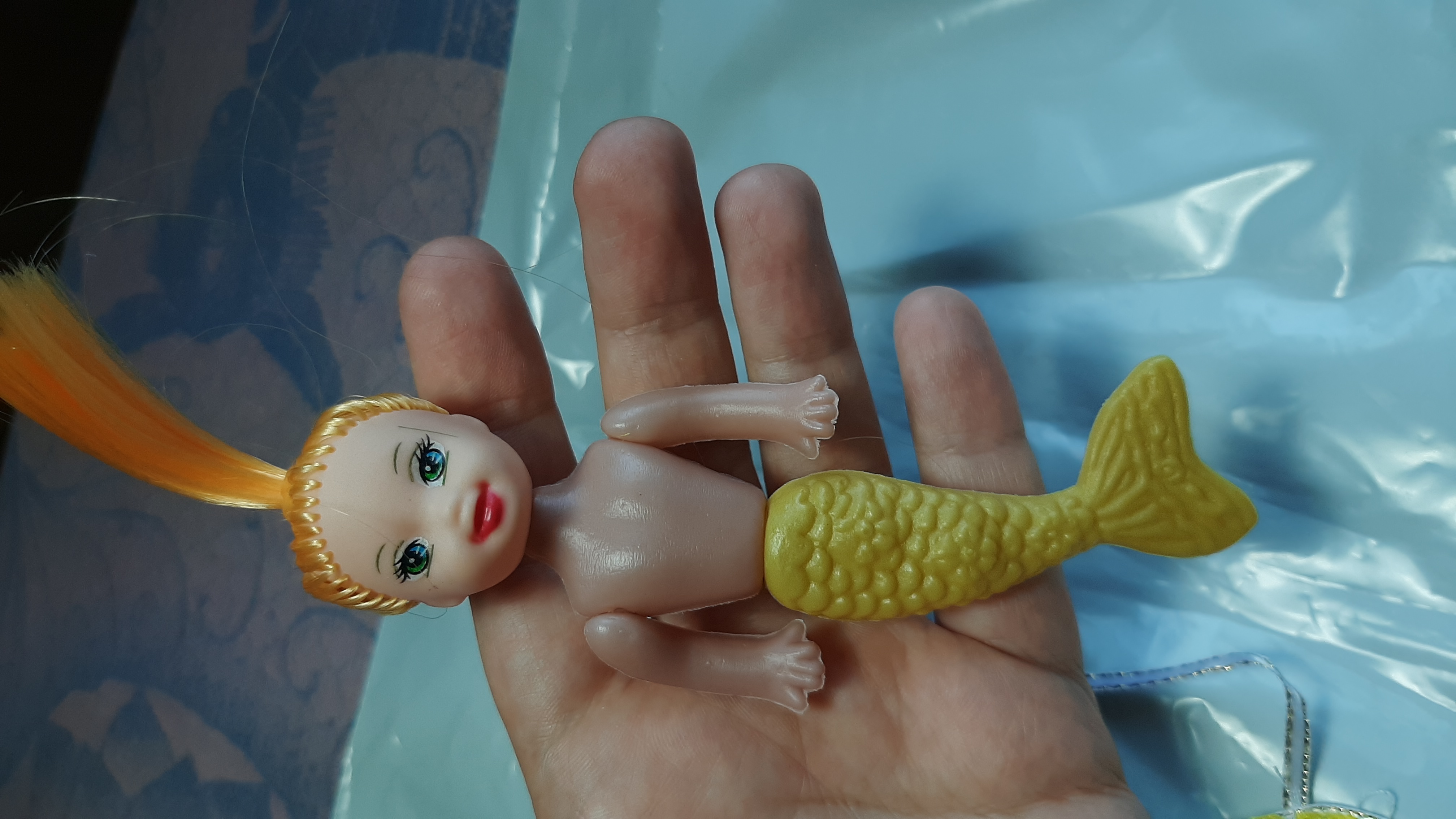 Фотография покупателя товара Кукла малышка «Русалка», МИКС - Фото 4