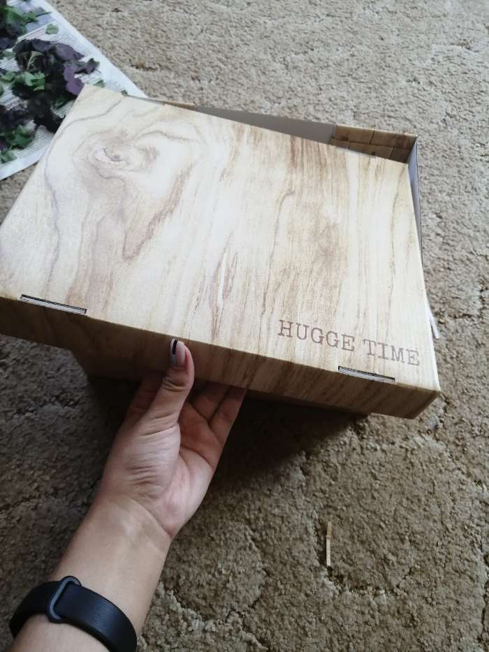 Фотография покупателя товара Коробка подарочная складная, упаковка, «Дерево», 31,2 х 25,6 х 16,1 см - Фото 1