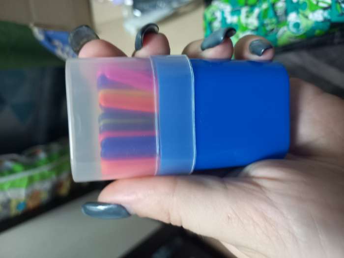 Фотография покупателя товара Счетные палочки 30 штук в пенале Calligrata, МИКС - Фото 4